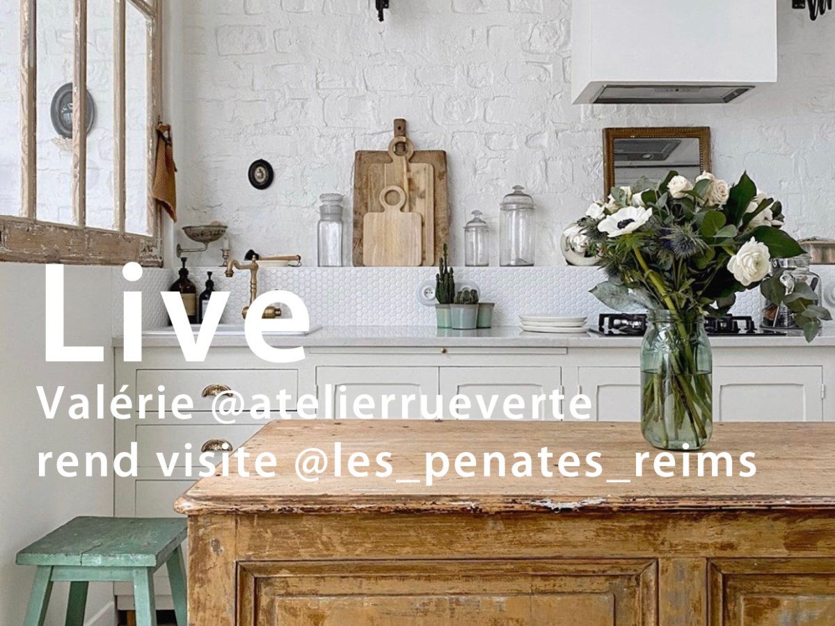 Live @atelierrueverte rencontre @les_penates_reims