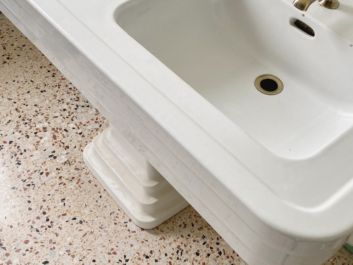 Création sol en&nbsp;Terrazzo